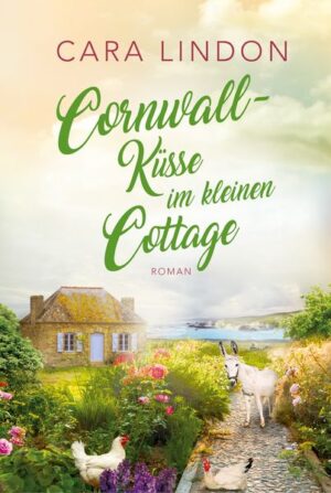 Cornwall-Küsse im kleinen Cottage