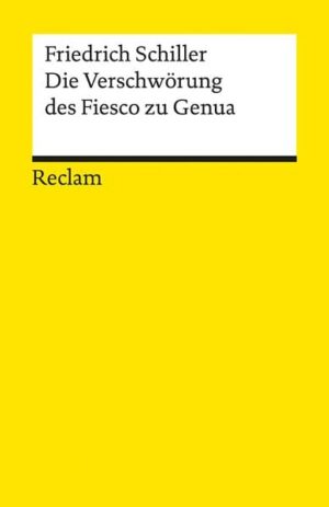 Die Verschwörung des Fiesco zu Genua