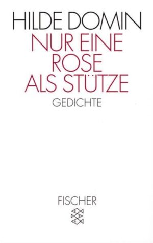 Nur eine Rose als Stütze