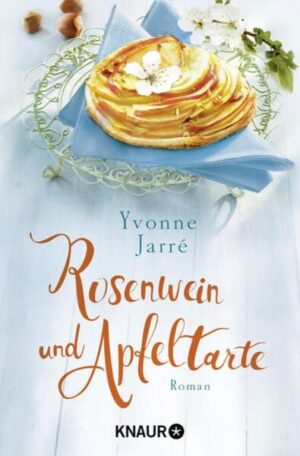 Rosenwein und Apfeltarte